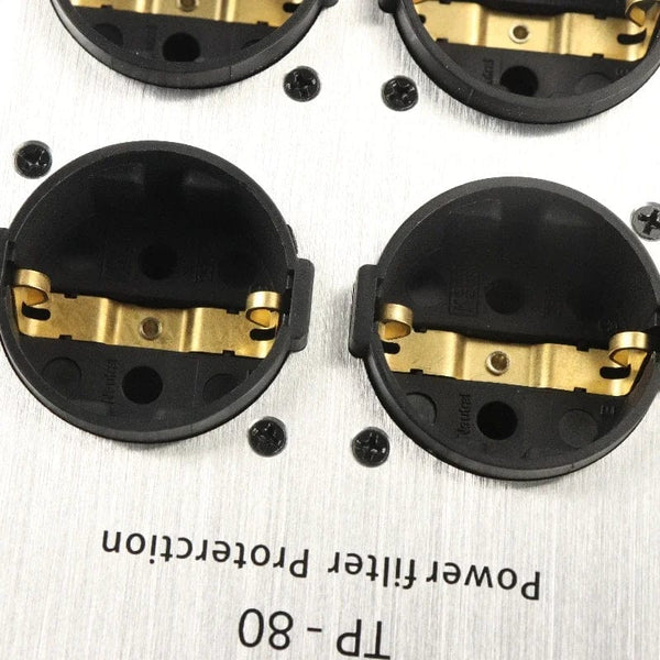 Planet Gates 8-bit European Standard 15 Amp 100-240 Volt Rated Power Filter power Purifier Socket