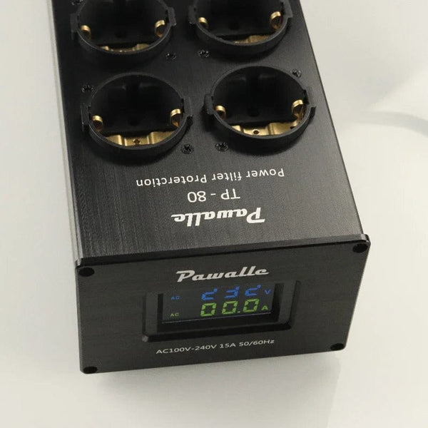 Planet Gates 8-bit European Standard 15 Amp 100-240 Volt Rated Power Filter power Purifier Socket