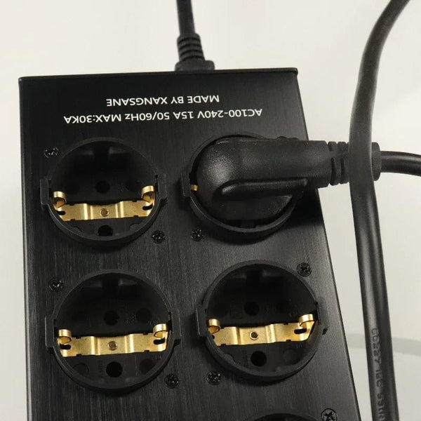 Planet Gates 8-bit European Standard 15 Amp 100-240 Volt Rated Power Filter power Purifier Socket