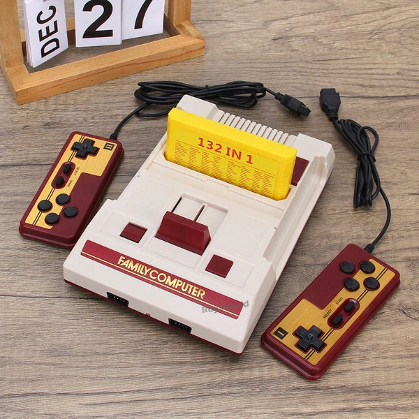 Planet Gates 8 Bit Video Game Console Built in 500 Classic Games Family Computer TV Game Console Support Game Cartridge For FC Retro Gaming