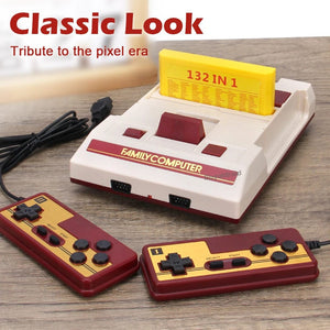 Planet Gates 8 Bit Video Game Console Built in 500 Classic Games Family Computer TV Game Console Support Game Cartridge For FC Retro Gaming