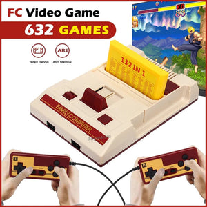 Planet Gates 8 Bit Video Game Console Built in 500 Classic Games Family Computer TV Game Console Support Game Cartridge For FC Retro Gaming