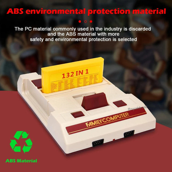 Planet Gates 8 Bit Video Game Console Built in 500 Classic Games Family Computer TV Game Console Support Game Cartridge For FC Retro Gaming