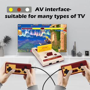 Planet Gates 8 Bit Video Game Console Built in 500 Classic Games Family Computer TV Game Console Support Game Cartridge For FC Retro Gaming