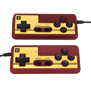 Planet Gates 8 Bit Video Game Console Built in 500 Classic Games Family Computer TV Game Console Support Game Cartridge For FC Retro Gaming