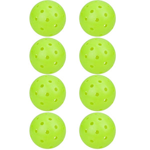 Planet Gates 8 Green 40 Holes / CHINA JIKEGO Competition Grade Outdoor Pickleball Balls 74mm 40 Holes 8 12 16 Packs PE 26g Yellow Green Accessories Training