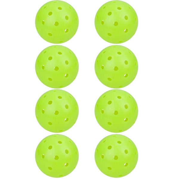 Planet Gates 8 Green 40 Holes / CHINA JIKEGO Competition Grade Outdoor Pickleball Balls 74mm 40 Holes 8 12 16 Packs PE 26g Yellow Green Accessories Training
