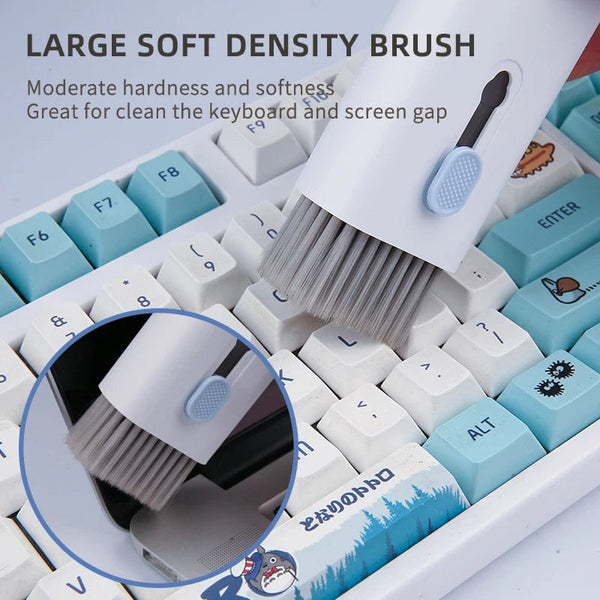 Planet Gates 8 in1  white 20 in 1/7 in1/  Digital Camera Headset Mobile Phone Laptop Keyboard Cleaning Tool Set Cleaning Brush Clean Pen For Airpods Pro