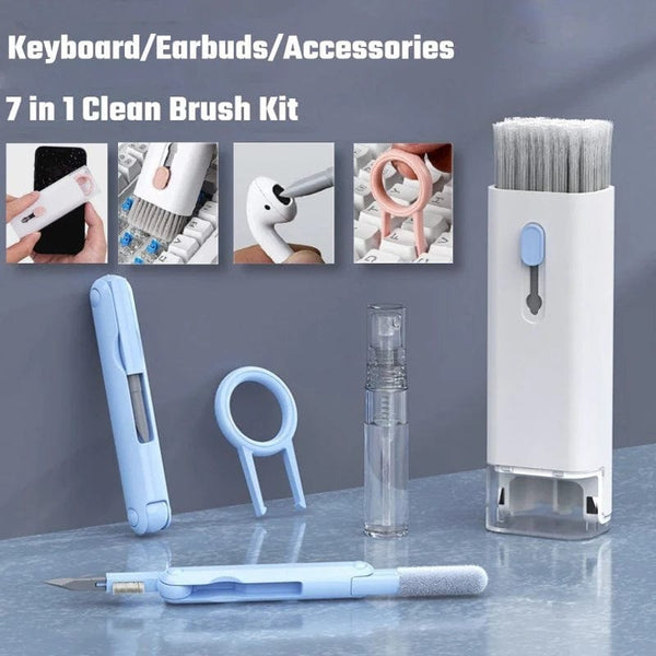 Planet Gates 8 in1  white 20 in 1/7 in1/  Digital Camera Headset Mobile Phone Laptop Keyboard Cleaning Tool Set Cleaning Brush Clean Pen For Airpods Pro