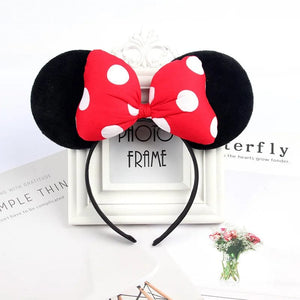 Planet Gates 8 Mouse Headband Cartoon Ears Sequin Bows Hairband Party Cosplay Hair Accessories Children Adults Toys Gift