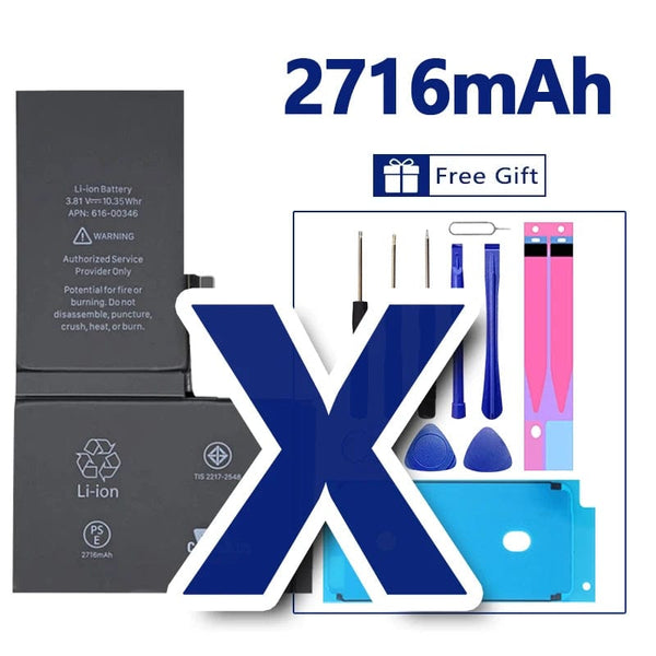 Planet Gates 8 Plus 3400mAh (HC) / CHINA High Quality 0 Cycles Battery For iPhone SE 2 4 4S 5 5S 5C 6 6S 7 8 Plus X XR XS 11 Pro Max 7P For  iPhone7 iPhonese 6splus