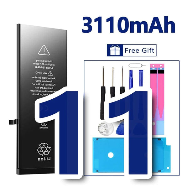 Planet Gates 8 Plus 3400mAh (HC) / CHINA High Quality 0 Cycles Battery For iPhone SE 2 4 4S 5 5S 5C 6 6S 7 8 Plus X XR XS 11 Pro Max 7P For  iPhone7 iPhonese 6splus