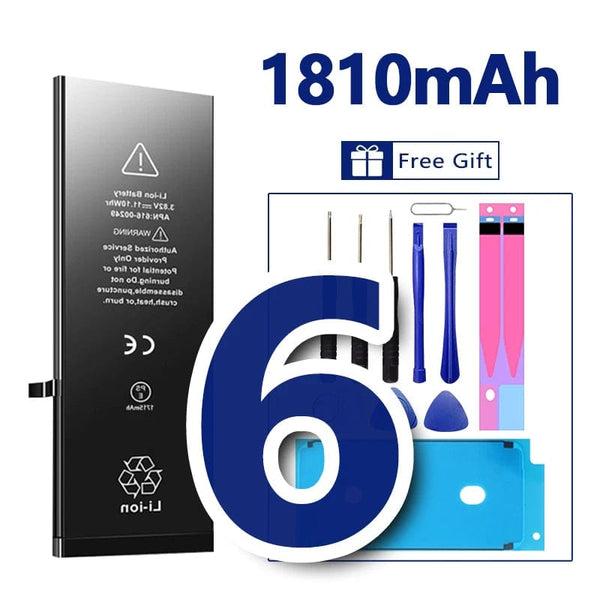 Planet Gates 8 Plus 3400mAh (HC) / CHINA High Quality 0 Cycles Battery For iPhone SE 2 4 4S 5 5S 5C 6 6S 7 8 Plus X XR XS 11 Pro Max 7P For  iPhone7 iPhonese 6splus