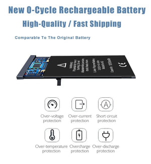 Planet Gates 8 Plus 3400mAh (HC) / CHINA High Quality 0 Cycles Battery For iPhone SE 2 4 4S 5 5S 5C 6 6S 7 8 Plus X XR XS 11 Pro Max 7P For  iPhone7 iPhonese 6splus