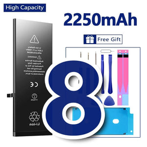 Planet Gates 8 Plus 3400mAh (HC) / CHINA High Quality 0 Cycles Battery For iPhone SE 2 4 4S 5 5S 5C 6 6S 7 8 Plus X XR XS 11 Pro Max 7P For  iPhone7 iPhonese 6splus