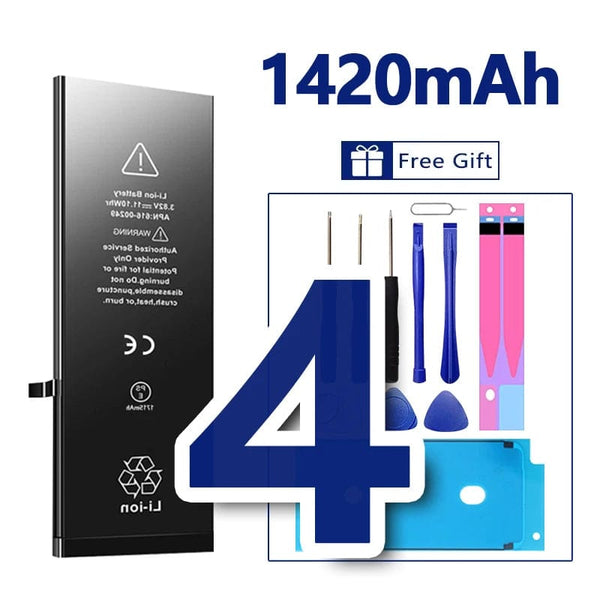 Planet Gates 8 Plus 3400mAh (HC) / CHINA High Quality 0 Cycles Battery For iPhone SE 2 4 4S 5 5S 5C 6 6S 7 8 Plus X XR XS 11 Pro Max 7P For  iPhone7 iPhonese 6splus