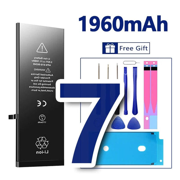 Planet Gates 8 Plus 3400mAh (HC) / CHINA High Quality 0 Cycles Battery For iPhone SE 2 4 4S 5 5S 5C 6 6S 7 8 Plus X XR XS 11 Pro Max 7P For  iPhone7 iPhonese 6splus