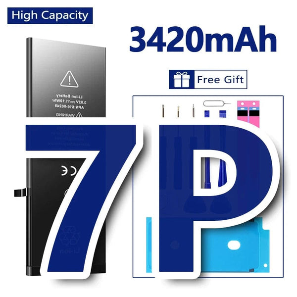 Planet Gates 8 Plus 3400mAh (HC) / CHINA High Quality 0 Cycles Battery For iPhone SE 2 4 4S 5 5S 5C 6 6S 7 8 Plus X XR XS 11 Pro Max 7P For  iPhone7 iPhonese 6splus