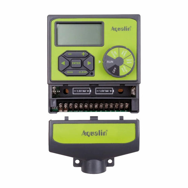 Planet Gates 8 Stations Garden Automatic Irrigation DC 3V Input Controller Water Timer Watering System Used with 9-12 V DC Valve  #10467