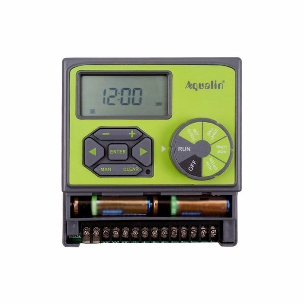 Planet Gates 8 Stations Garden Automatic Irrigation DC 3V Input Controller Water Timer Watering System Used with 9-12 V DC Valve  #10467