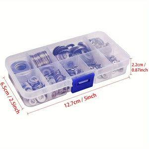 Planet Gates 80-580pcs 304 Stainless Steel Flat Washers, For Screws, Bolts, Fender Washers Assortment Kit, Locking Metal Washers Kit (M2 M2.5 M3 M4 M5 M6 M8 M10)