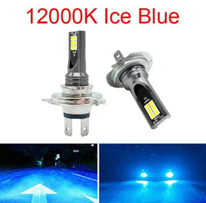 Planet Gates 8000K White Blue / H3 2Pcs Super Bright H4 H7 Led Bulb Car Headlight Motorcycle H1 H3 H8 H9 H11 Auto Fog Lamps 9005 9006 HB3 HB4 Light 12v 24V 80W