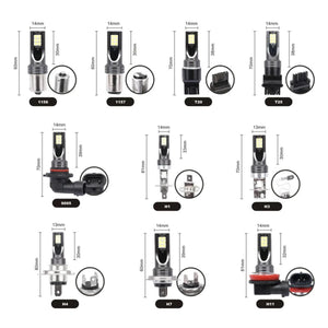 Planet Gates 8000K White Blue / H3 2Pcs Super Bright H4 H7 Led Bulb Car Headlight Motorcycle H1 H3 H8 H9 H11 Auto Fog Lamps 9005 9006 HB3 HB4 Light 12v 24V 80W