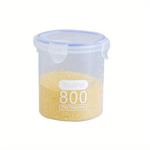 Planet Gates 800ml 1pc Sealed Kitchen Storage Jar for Cereal and Miscellaneous Food - Easy to Use and Organize Kitchen Accessory
