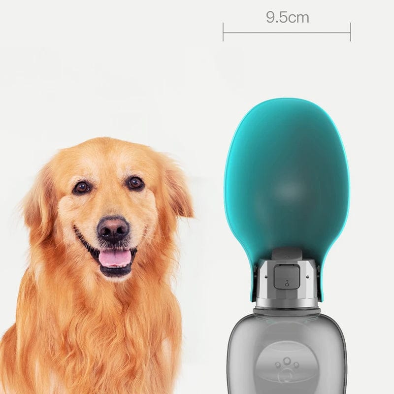 Planet Gates 800ml Portable Dog Water Bottle For Small Medium Big Dogs Outdoor Travel Drinking Bowl Puppy Cat Feeder Pet Labrador Accessories