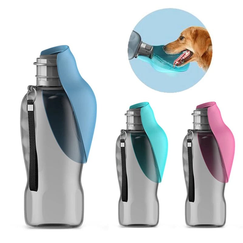 Planet Gates 800ml Portable Dog Water Bottle For Small Medium Big Dogs Outdoor Travel Drinking Bowl Puppy Cat Feeder Pet Labrador Accessories