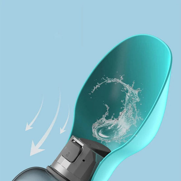 Planet Gates 800ml Portable Dog Water Bottle For Small Medium Big Dogs Outdoor Travel Drinking Bowl Puppy Cat Feeder Pet Labrador Accessories