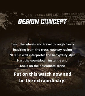 Planet Gates 8023 Black brown NAVIFORCE Men Casual Sport Military Quartz Calendar Wrist Watch for Man Business Leather Waterproof Male Clock Relogio Masculino