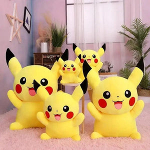 Planet Gates 80cm Big Size Pokemon Pikachu Plush Doll Japanese Anime Cute and soft  Pikachu Children's accompany Collection Toys Gifts