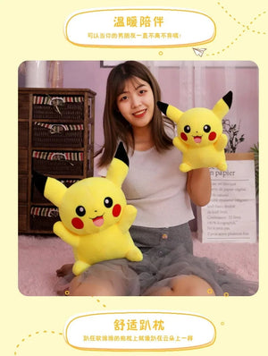 Planet Gates 80cm Big Size Pokemon Pikachu Plush Doll Japanese Anime Cute and soft  Pikachu Children's accompany Collection Toys Gifts