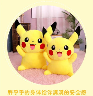 Planet Gates 80cm Big Size Pokemon Pikachu Plush Doll Japanese Anime Cute and soft  Pikachu Children's accompany Collection Toys Gifts