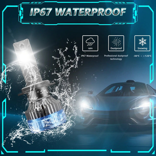 Planet Gates 8760 Chip 6500K / H1 EAGLEVISION Led Headlight Lamp Bulb for Cars H4 Turbo Canbus 12v 24v 1800W High Power Lamp HB3 HB4 9012 H1 H4 H7 H11 H13