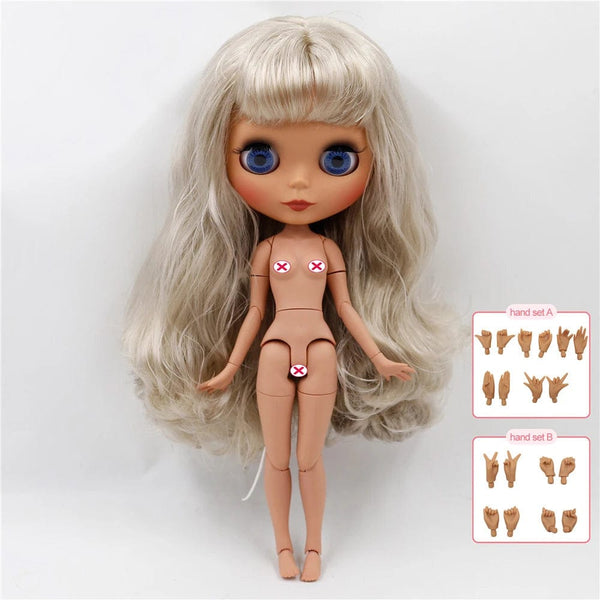 Planet Gates 8800bm / 30cm heigh ICY DBS Blyth doll joint body white skin black skin dark skin DIY Make up special price give hand set AB girl gift