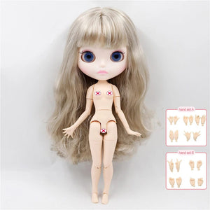 Planet Gates 8800sm / 30cm heigh ICY DBS Blyth doll joint body white skin black skin dark skin DIY Make up special price give hand set AB girl gift