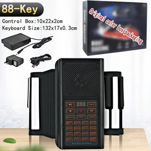 Planet Gates 88Key-(boxed) 88 61 Key Hand Roll Piano Toys for Kids Boys Educational Keyboard Instrument Girls Learning Music Children Electronic Musical