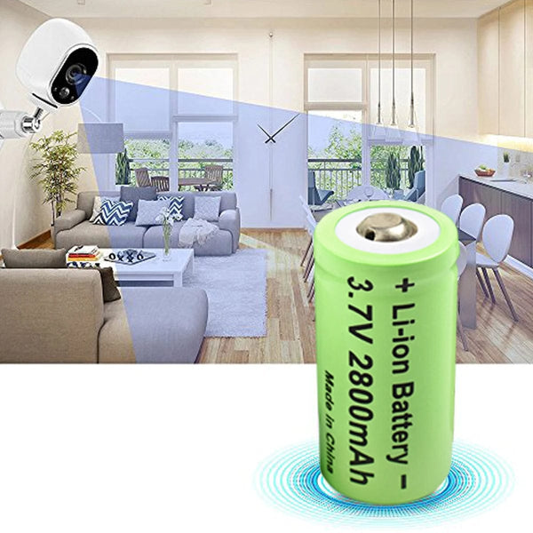 Planet Gates 8battery / CHINA Powtree 16P 2800mAh Rechargeable 3.7V Li-ion 16340 Batteries CR123A RCR 123 ICR Battery for LED Flashlight Travel Wall Charger