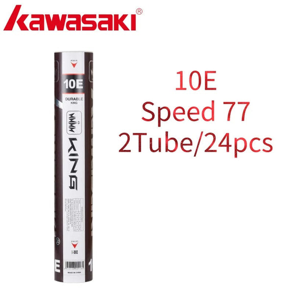 Planet Gates 8E-Speed 76--2Tube / CHINA Kawasaki Upgrade Feather Badminton Shuttlecock For Clubs & Training Racquet Sports Speed 76 77 Durable Badminton Ball 6E/8E/10E