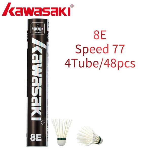 Planet Gates 8E-Speed 76--2Tube / CHINA Kawasaki Upgrade Feather Badminton Shuttlecock For Clubs & Training Racquet Sports Speed 76 77 Durable Badminton Ball 6E/8E/10E