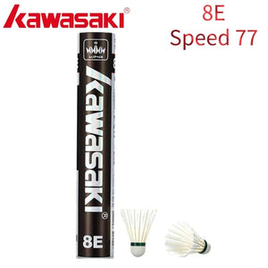 Planet Gates 8E-Speed 76--2Tube / CHINA Kawasaki Upgrade Feather Badminton Shuttlecock For Clubs & Training Racquet Sports Speed 76 77 Durable Badminton Ball 6E/8E/10E