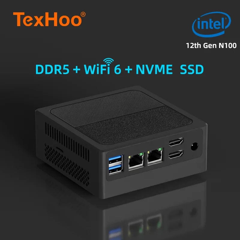 Planet Gates 8G DDR5 256G WiFi6 / QN10 D4(1G LAN) / CHINA New 12Th Gen Mini Pc Windows11 Intel  N100 Processor 8Gb Ddr5 4800Mhz 256Gb Pocket 12V Dual Lan Mini Computer