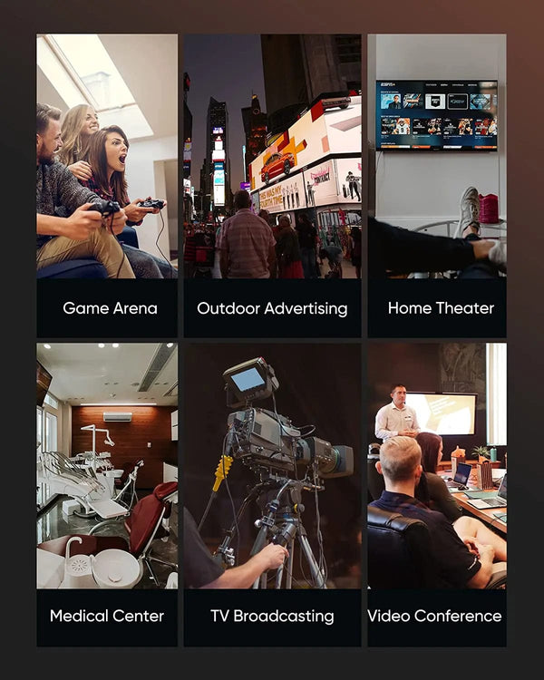 Planet Gates 8K Hdmi Cable / 1.65FT-0.5M / China CYANMI HDMI 8K Cable for Xiaomi TV Box PS5 USB HUB Ultra High Speed Certified 8K@60Hz HDMI 2.1 Cable 48Gbps eARC Dolby Vision HD