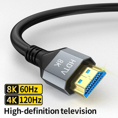 Planet Gates 8K Hdmi Cable / 5M / CHINA 8K HDMI 2.1 Cable 4K@120Hz 8K@60Hz 48Gbps EARC ARC HDCP Ultra High Speed HDR For RTX Video Cable PC Laptop Projector HD TV PS5