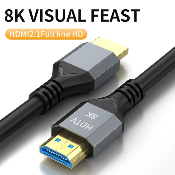 Planet Gates 8K Hdmi Cable / 5M / CHINA 8K HDMI 2.1 Cable 4K@120Hz 8K@60Hz 48Gbps EARC ARC HDCP Ultra High Speed HDR For RTX Video Cable PC Laptop Projector HD TV PS5