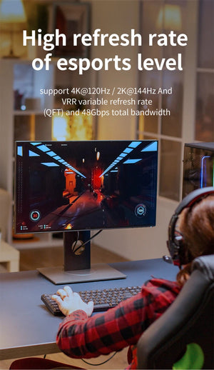 Planet Gates 8K Hdmi Cable / 5M / CHINA 8K HDMI 2.1 Cable 4K@120Hz 8K@60Hz 48Gbps EARC ARC HDCP Ultra High Speed HDR For RTX Video Cable PC Laptop Projector HD TV PS5