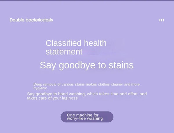 Planet Gates 8L Portable Small Foldable Washing Machine with Spin Dryer For Socks Underwear Panties Washer Household Mini Washing Machine