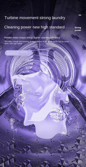 Planet Gates 8L Portable Small Foldable Washing Machine with Spin Dryer For Socks Underwear Panties Washer Household Mini Washing Machine